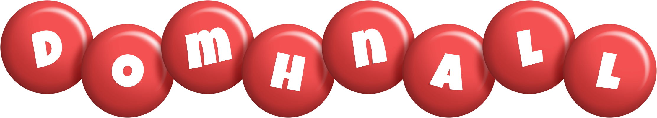 Domhnall candy-red logo