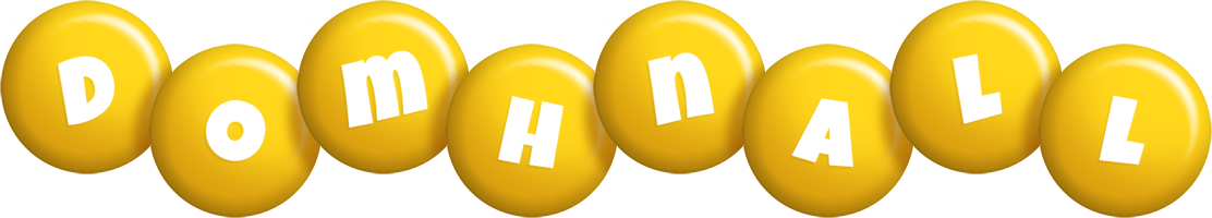 Domhnall candy-yellow logo
