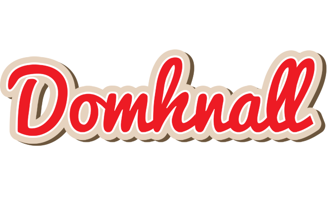 Domhnall chocolate logo