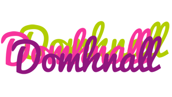 Domhnall flowers logo
