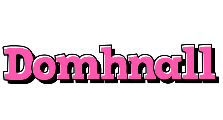 Domhnall girlish logo
