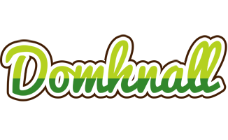 Domhnall golfing logo