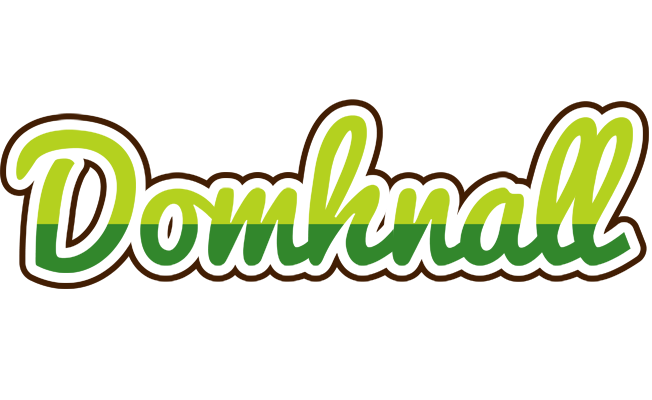 Domhnall golfing logo