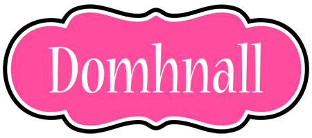 Domhnall invitation logo