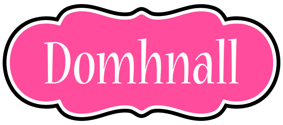 Domhnall invitation logo