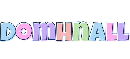 Domhnall pastel logo