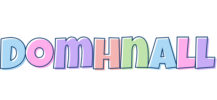 Domhnall pastel logo