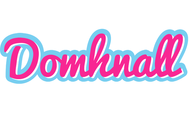 Domhnall popstar logo