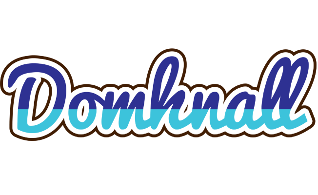 Domhnall raining logo