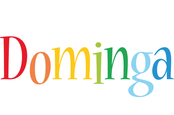 Dominga birthday logo