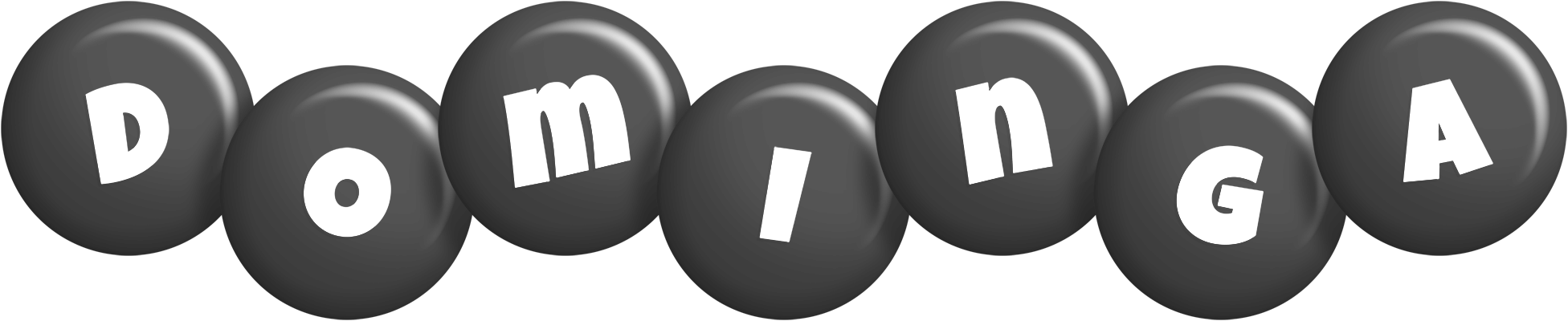 Dominga candy-black logo