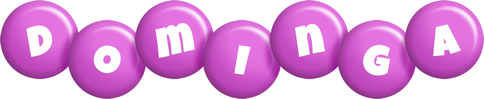 Dominga candy-purple logo