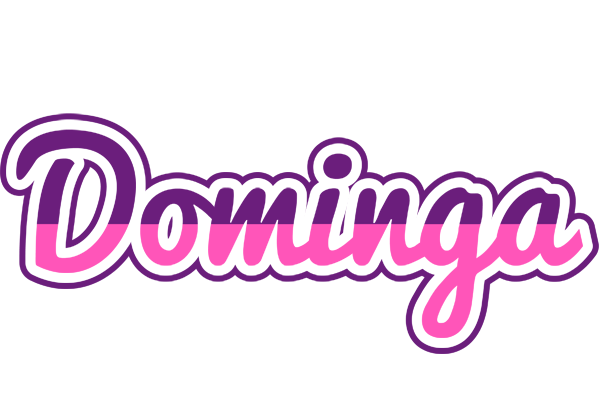 Dominga cheerful logo