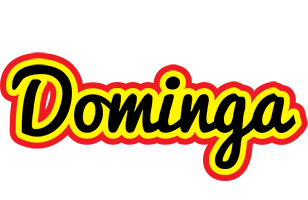 Dominga flaming logo