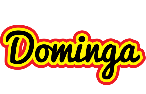Dominga flaming logo
