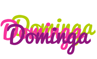 Dominga flowers logo