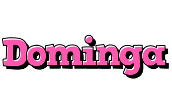 Dominga girlish logo