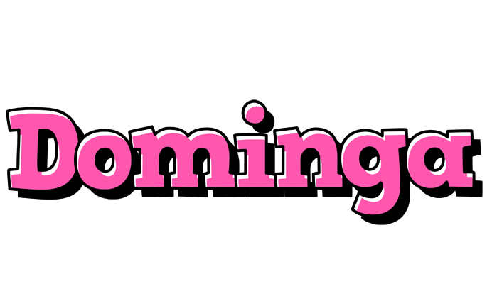 Dominga girlish logo