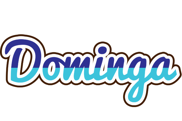 Dominga raining logo