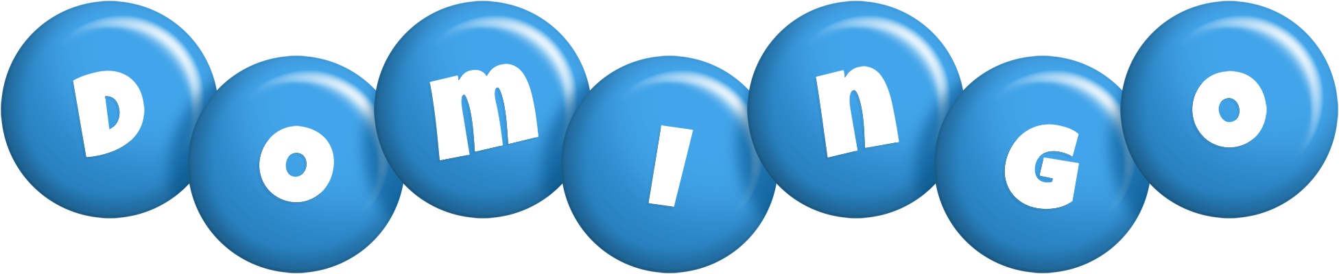 Domingo candy-blue logo