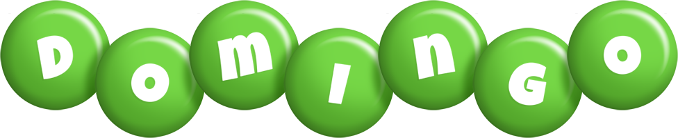 Domingo candy-green logo
