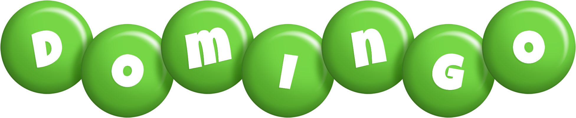 Domingo candy-green logo