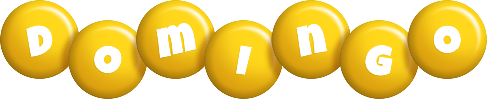 Domingo candy-yellow logo