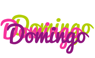 Domingo flowers logo