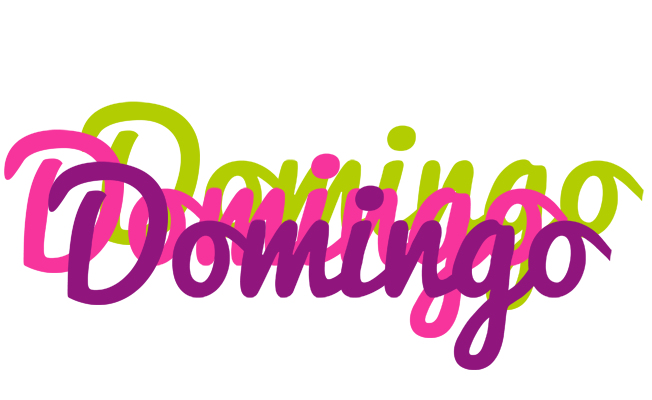 Domingo flowers logo