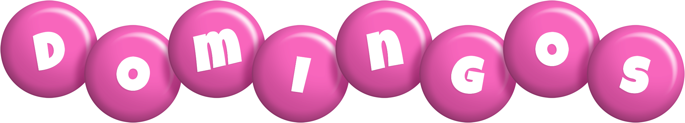 Domingos candy-pink logo