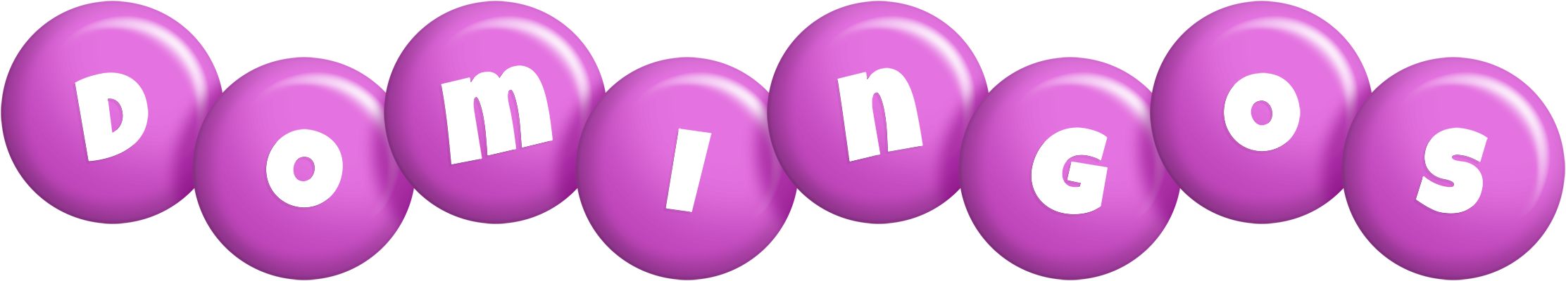 Domingos candy-purple logo
