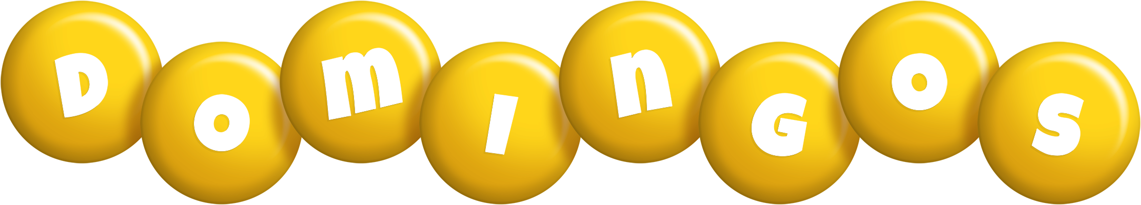 Domingos candy-yellow logo