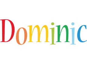 Dominic birthday logo