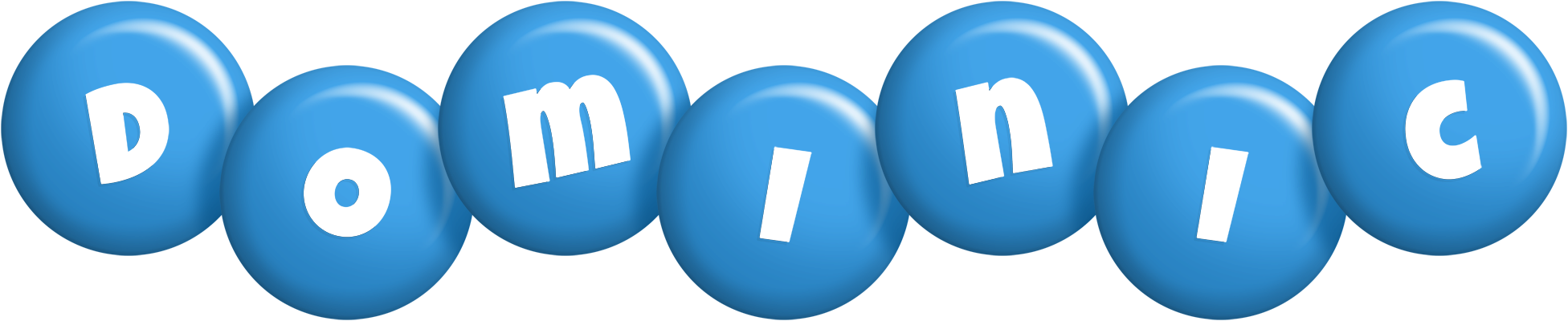 Dominic candy-blue logo