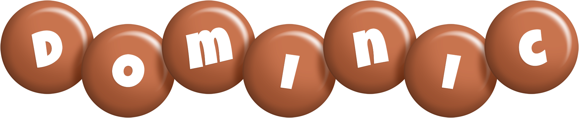 Dominic candy-brown logo