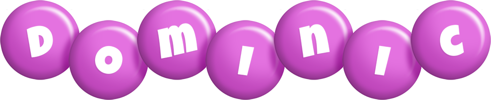 Dominic candy-purple logo