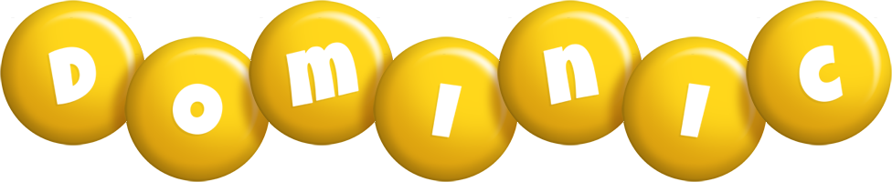 Dominic candy-yellow logo