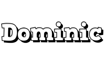 Dominic snowing logo