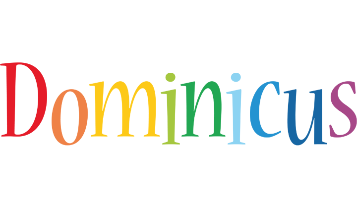 Dominicus birthday logo