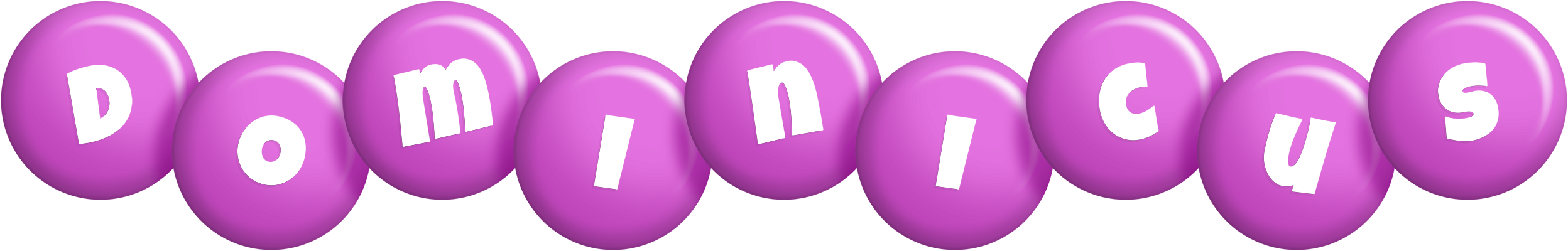 Dominicus candy-purple logo