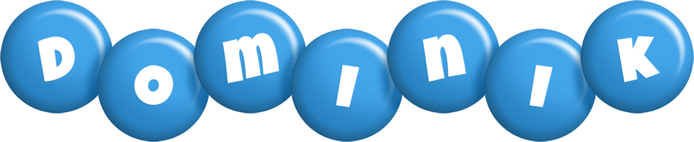Dominik candy-blue logo
