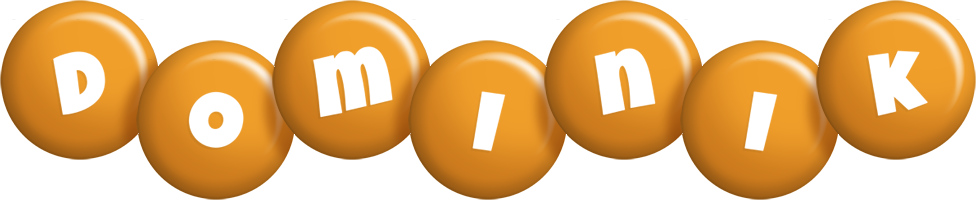 Dominik candy-orange logo