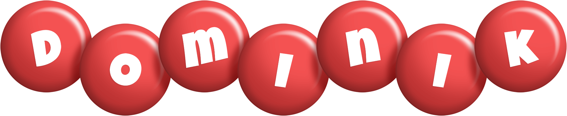 Dominik candy-red logo