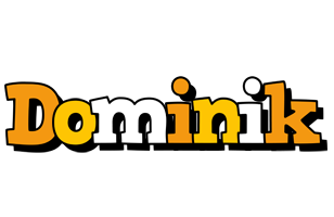Dominik cartoon logo