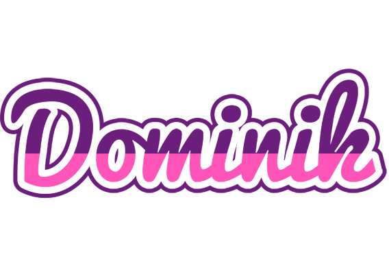 Dominik cheerful logo