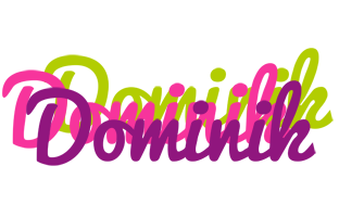 Dominik flowers logo