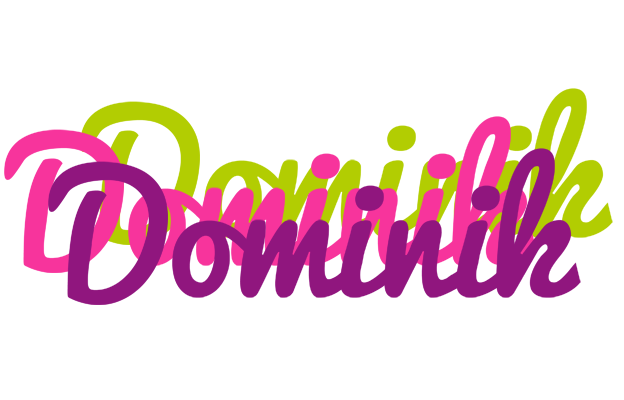 Dominik flowers logo