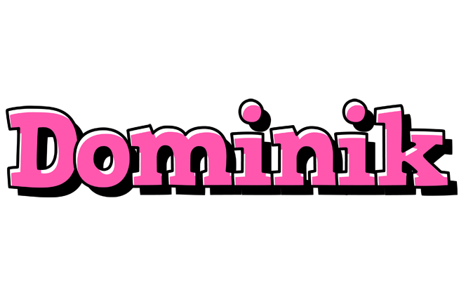 Dominik girlish logo