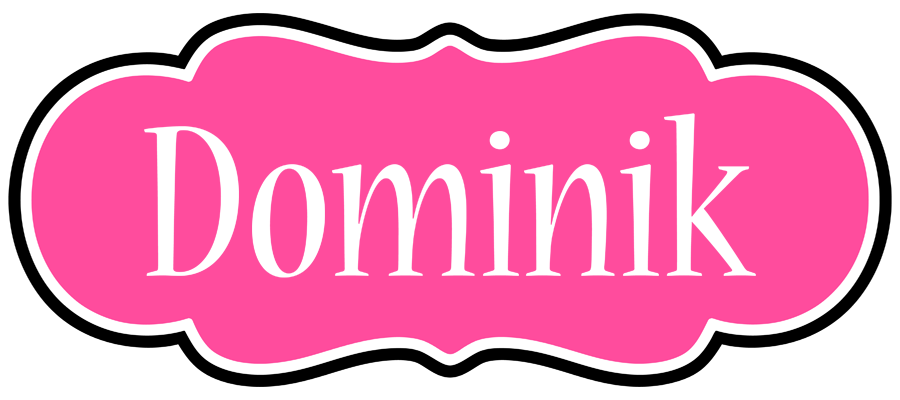 Dominik invitation logo