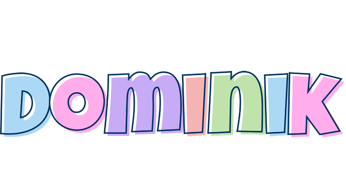 Dominik pastel logo